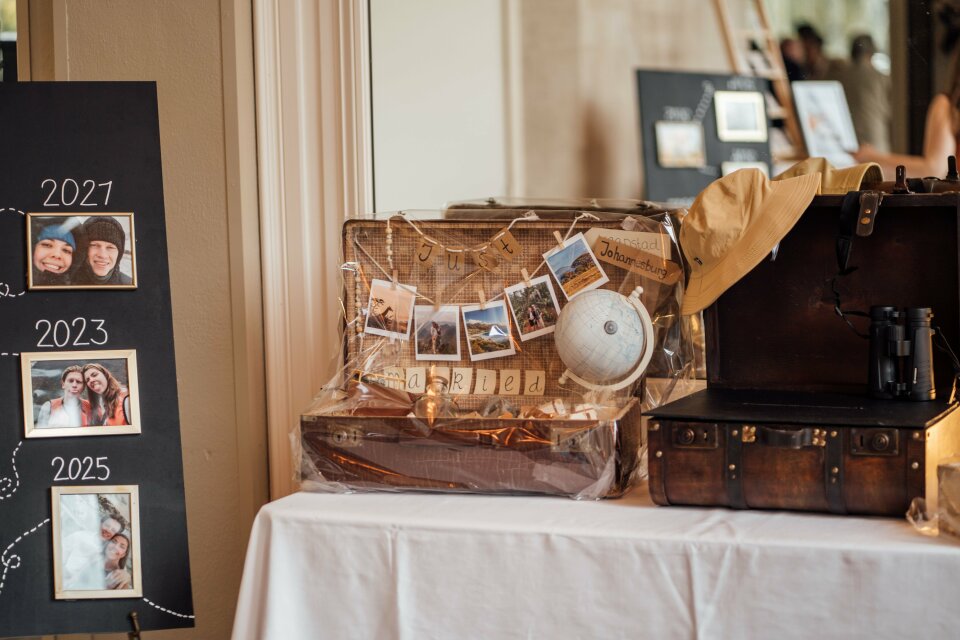 Love story in een vintage koffer