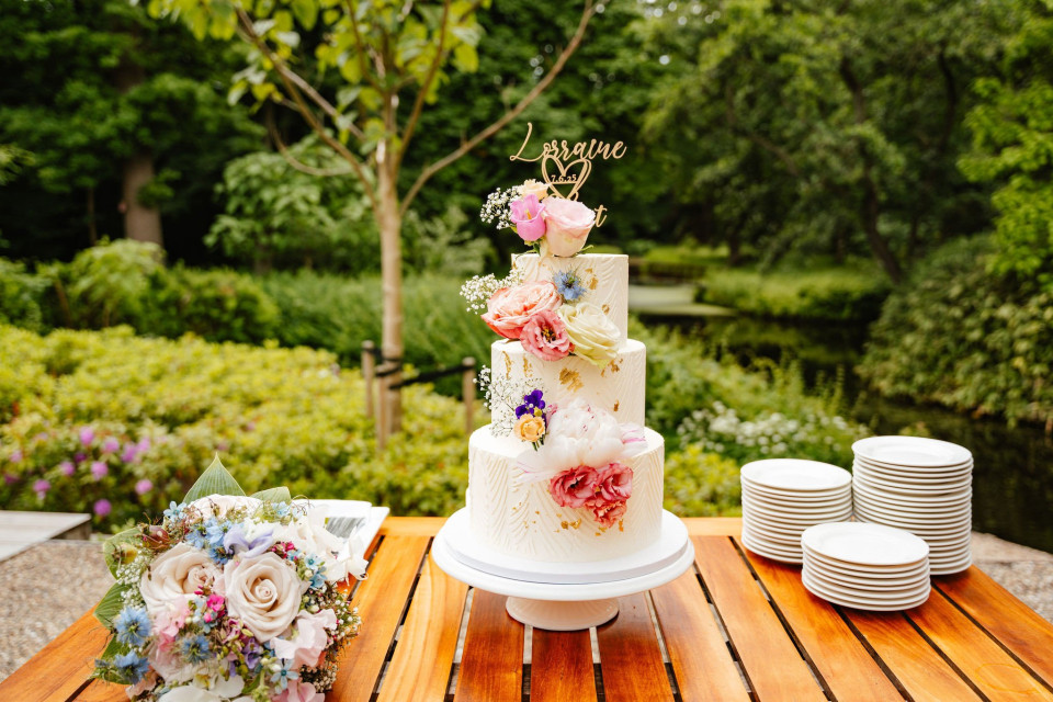Bruidstaart bestellen bij Sugarlips Cakes
