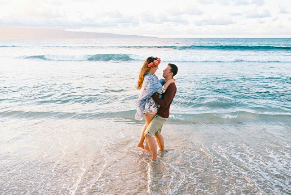 Maui verlovingssessie