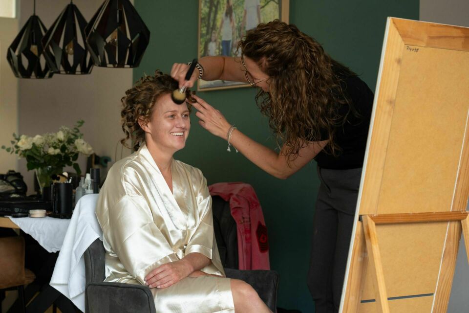 Bruidskapsel door Haar En Zo impressie 2