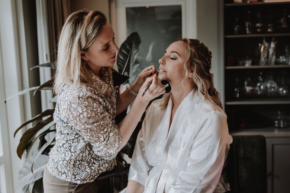 Bruidsmake-up door Kiek Visagie overzicht