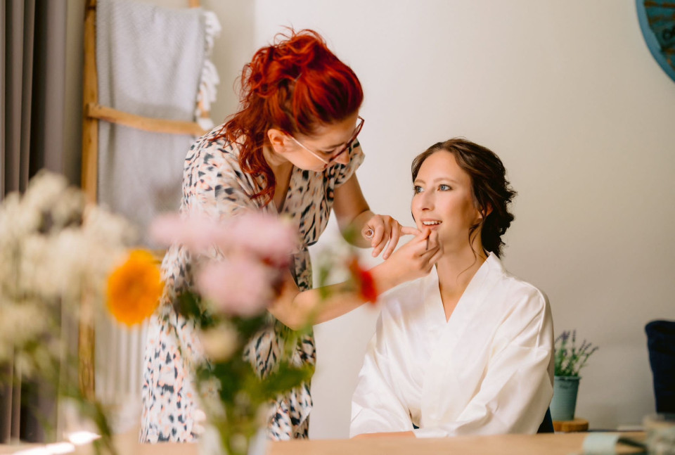 Bruidsmake-up door Miranda Hair &amp; Make-up impressie 2