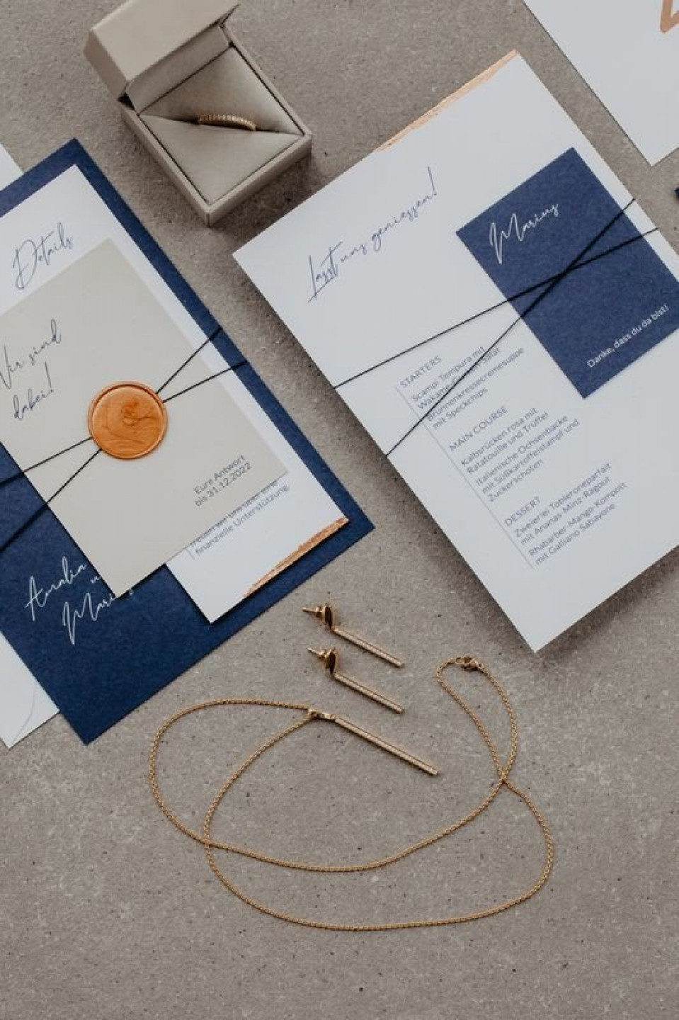 Trouwkaarten van farbelhaft DESIGN details