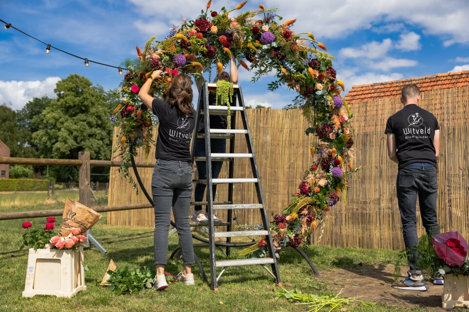 Bruidsboeket van Witveld Bloembinders overzicht