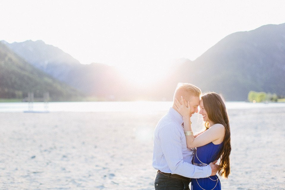 Oostenrijks merengebied verlovingssessie