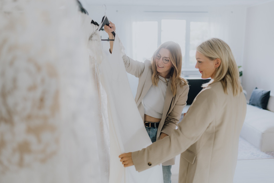 Trouwjurk van Wundervoll Atelier overzicht