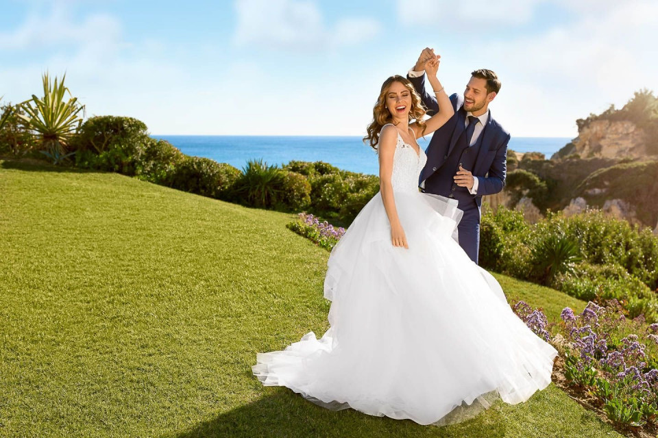Trouwjurk van Bruidsboetiek Just Say Yes impressie 4