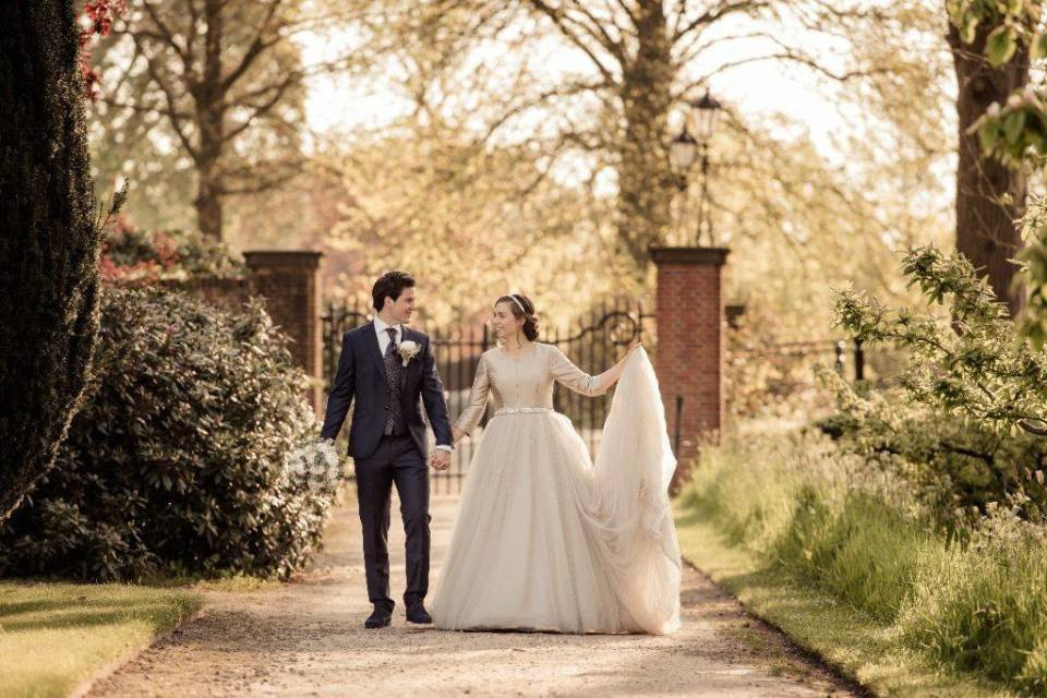 huwelijksfotografie bij de stallen, Wokingham