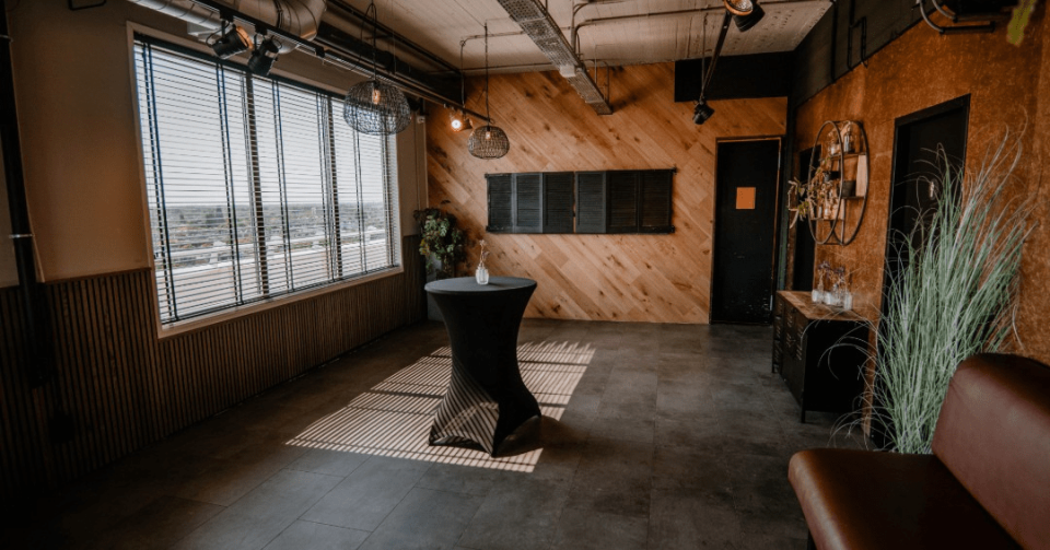 Trouwlocatie De Rooftop Rotterdam overzicht